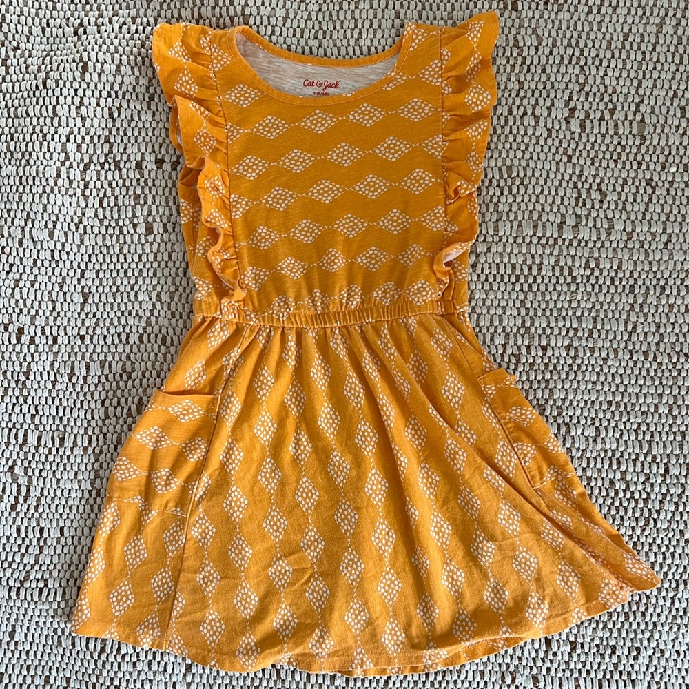 Girls cat&Jack dress with pockets